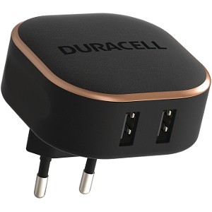 Carregador Duracell Dual USB-A de 17W