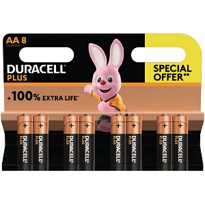 Oferta especial Duracell Plus Power AA 8PK
