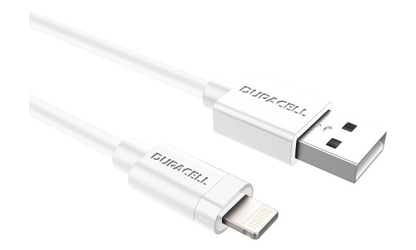 Duracell 1m Cabo USB-A para Relâmpago