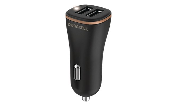Duracell 18W + 12W Carregador duplo USB-A para automóvel