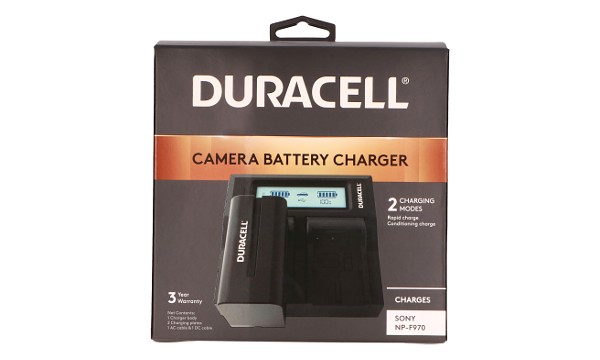 HVR-V1J Duracell LED Dual DSLR Battery Charger