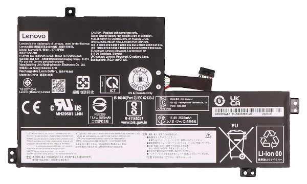 5B10W67369 Bateria (3 Células)