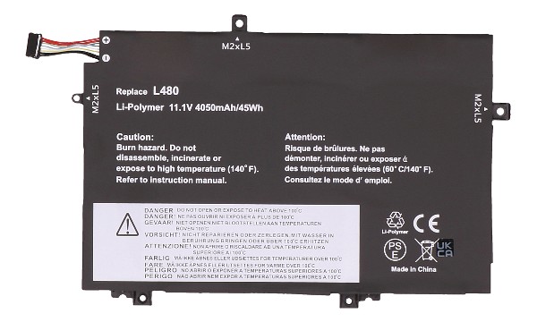 ThinkPad L14 Gen 2 20X6 Bateria (3 Células)