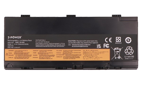 ThinkPad P51 20HH Bateria (6 Células)