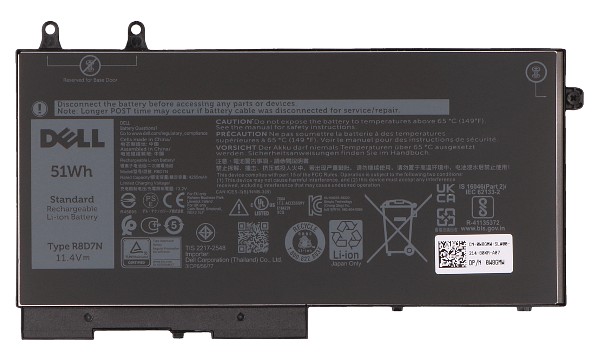 R8D7N Bateria (3 Células)