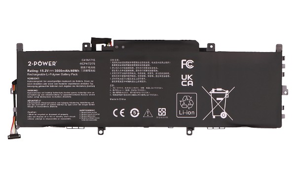 ZenBook UX331UN Bateria (4 Células)