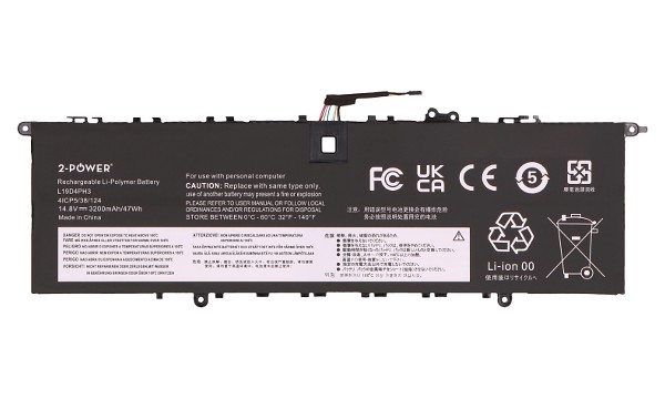 L19M4PH3 Bateria (4 Células)