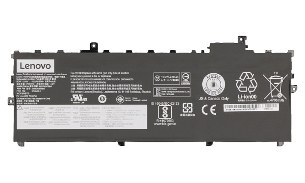 ThinkPad X1 Carbon 5th 20K3 Bateria (3 Células)