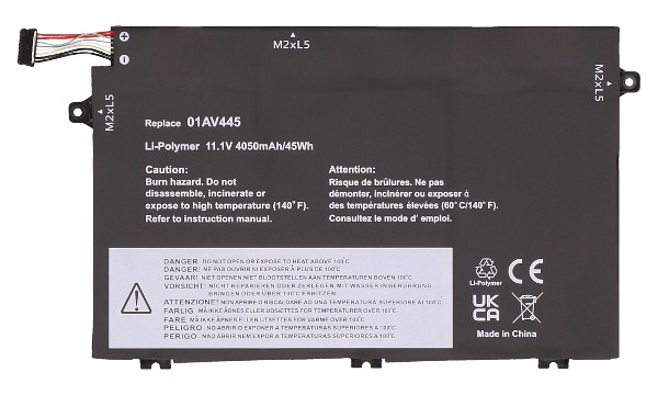 ThinkPad E595 20NF Bateria (3 Células)