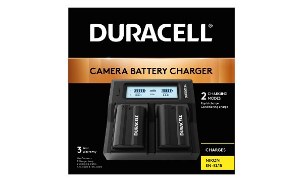 Z5 Nikon EN-EL15 Dual Battery Charger